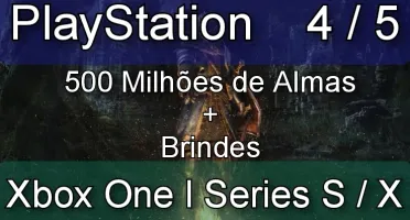 Dark Souls Remastered -500 Milhões de Almas -Ps4/Ps5 /Xbox