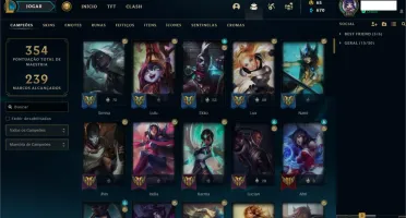Vendo conta lol D4