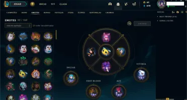 Vendo conta lol D4