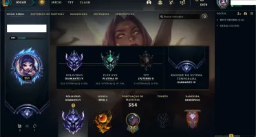 Vendo conta lol D4