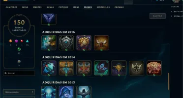 Vendo conta lol D4
