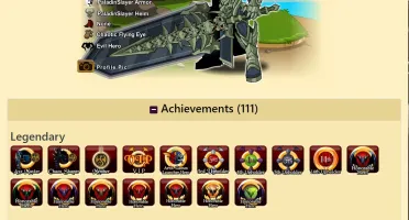 Conta rara de Aqw,com Caladbold bank pet e mais 6 HeroMart