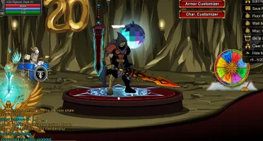 Conta rara de Aqw,com Caladbold bank pet e mais 6 HeroMart