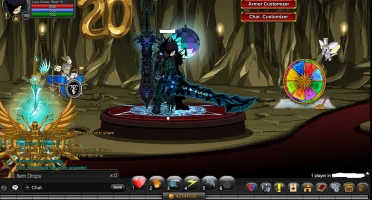 Conta rara de Aqw,com Caladbold bank pet e mais 6 HeroMart