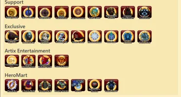 Conta rara de Aqw,com Caladbold bank pet e mais 6 HeroMart