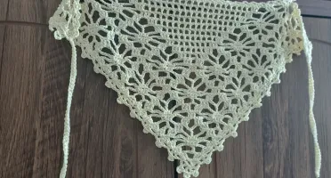 Bandana de Crochê