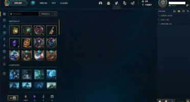 Vendo Conta LOL Prata 2 Todos os campeões 59 skins