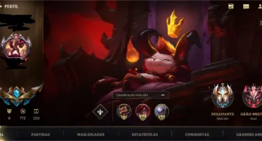 Conta Lol Platina 1 + GM wild rift