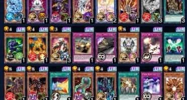 Conta yu-gi-oh duel links bem antiga com muitas cartas