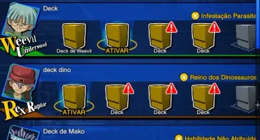 Conta yu-gi-oh duel links bem antiga com muitas cartas