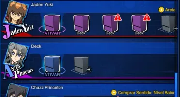 Conta yu-gi-oh duel links bem antiga com muitas cartas