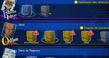 Conta yu-gi-oh duel links bem antiga com muitas cartas