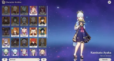 Diluc + Klee + Childe + Zhongli + Venti + Keqing C1