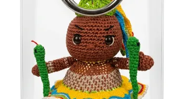 Luminária Amigurumi - Oxumaré