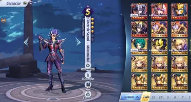 Cc Saint Seiya Serv A141 Com Varios Ótimos Cavaleiros