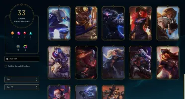 Conta League of Legends Full Acecsso 33 skins