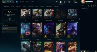 CONTA LOL NOVA - Clash copa MSI tier 1 + INFO NA DESCRIÇÃO