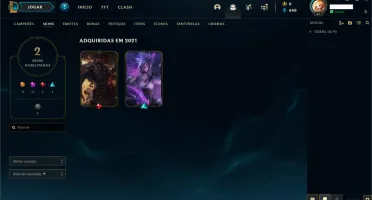 CONTA LOL NOVA - Clash copa MSI tier 1 + INFO NA DESCRIÇÃO