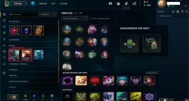 CONTA LOL NOVA - Clash copa MSI tier 1 + INFO NA DESCRIÇÃO