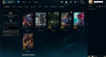 CONTA LOL NOVA - Clash copa MSI tier 1 + INFO NA DESCRIÇÃO