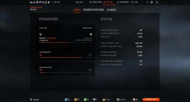 Conta Warface Patente 47