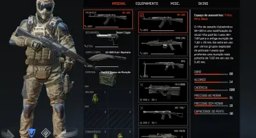 Conta Warface Patente 47