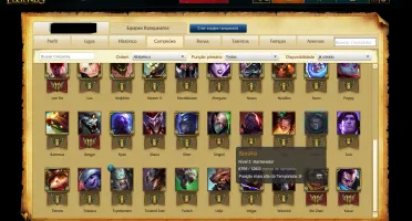 Conta League Of Legends prata 3