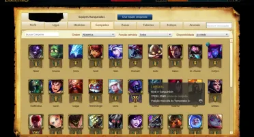Conta League Of Legends prata 3