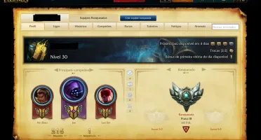 Conta League Of Legends prata 3