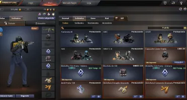 Conta Crossfire Com 2 Vips E Varias Mn´S