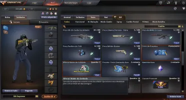 Conta Crossfire Com 2 Vips E Varias Mn´S