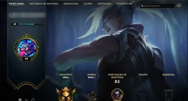 CONTA LEAGUE OF LEGENDS SMURF JUNGLE