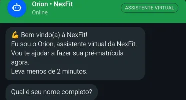 ORION | Plataforma de Atendimento Automático 24/7 com Dash