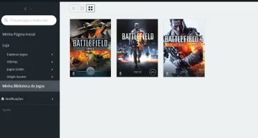 Conta Origin com Battlefield 4 Deluxe edition e bf3