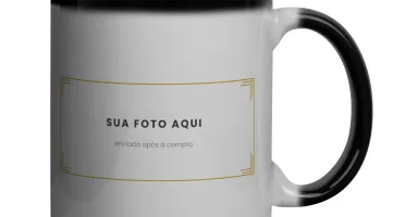 Caneca Mágica Personalizada com Foto