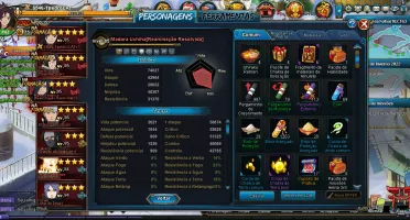 Conta Naruto Online