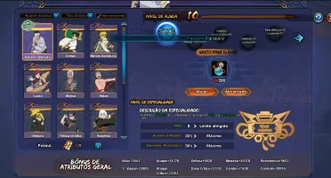 Conta Naruto Online