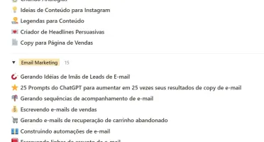 GPTPro - 1000+ Prompts Avançados do ChaGPT para Marketing v5