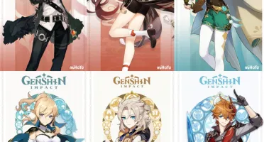 Conta Hu Tao + Diluc + Venti + Albedo + Childe + Jean AR55