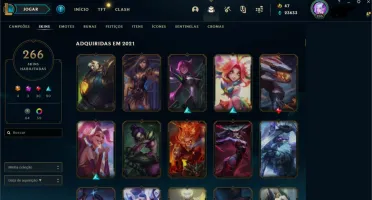 EX Diamante 266 skins + Todos Champs 🟢on