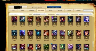 Platina3 + 20 Skins + 2 RunePages + 91 Champions