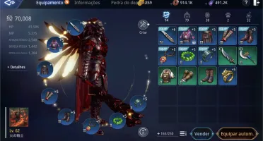 Guerreiro 70k cp lv 62