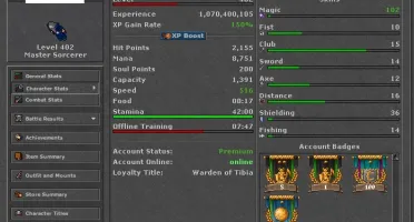 MS - 402 + MS 221- OPEN PVP - MUITO LOOT - MAKERS SKILL ALTO