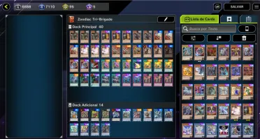CONTA YU-GI-OH MASTER DUEL DECKS META E GEMA