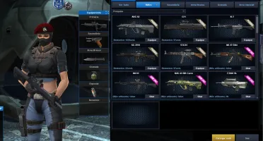 Conta Point Blank Tenente Coronel 1 Lotada de Itens