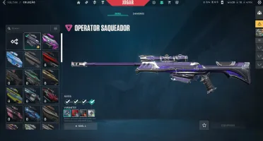 Promoção!! Conta valorant 9 facas, full skins