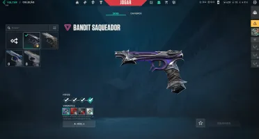Promoção!! Conta valorant 9 facas, full skins