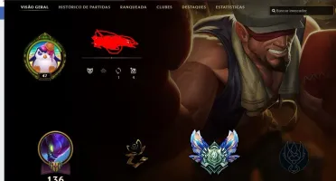 V> Conta lol diamante 5 com email e 64% de winrate