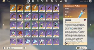 CONTA AR56 (EULA+PINHOS, YOIMIYA, XIAO, CHIELD, JEAN, QIQI)