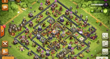 Clash of clans cv11 defesa full